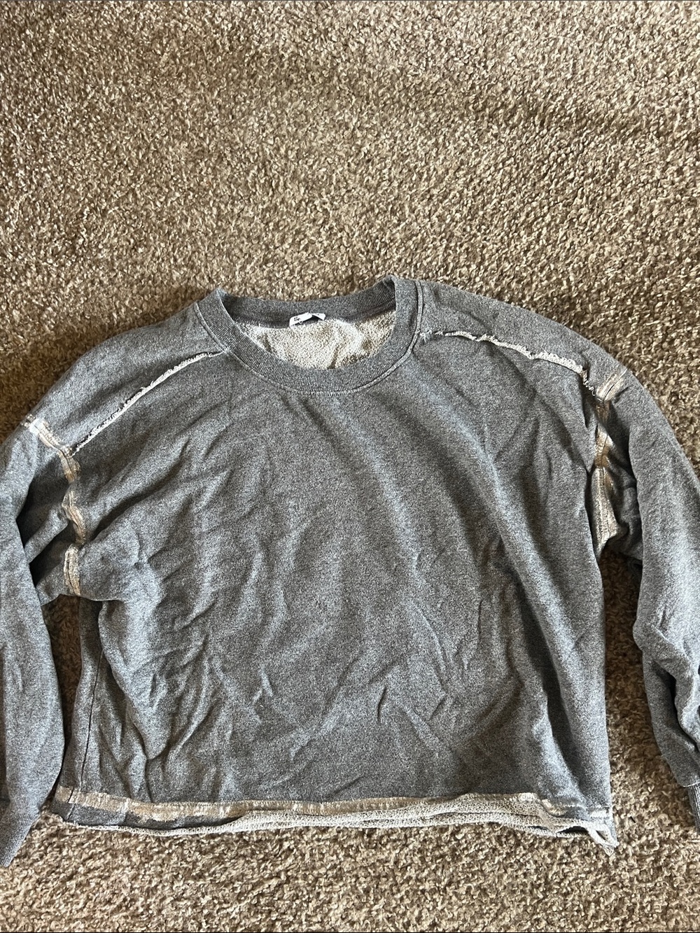 Splendid Heather Gray Crewneck Sweatshirt